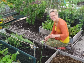 In de tuin van Melinda Hop