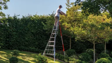 Volledig Verstelbare PRO driepootladder, 3 meter.