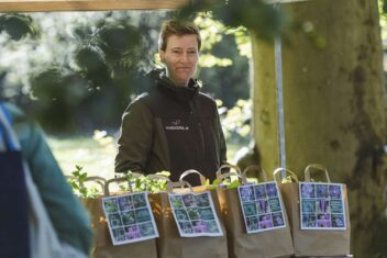 De stand van Kwekerieje op de Ambachtelijke Plantenmarkt.