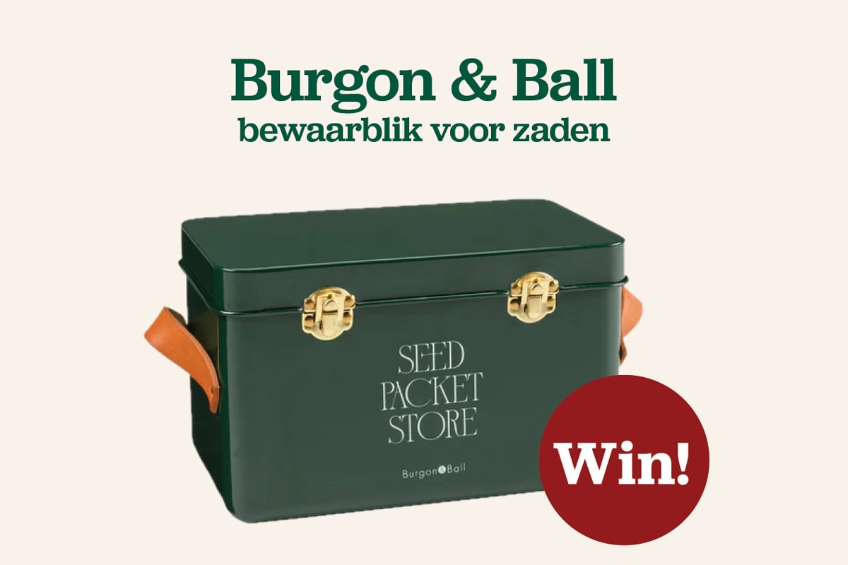 Burgon & Ball zadenblik.