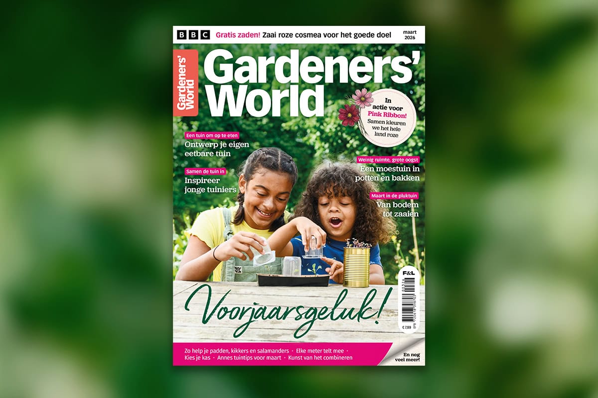 Coverbeeld van gardeners world magazine maart 2026