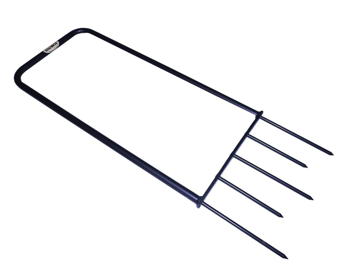 Stalen gazonbeluchter