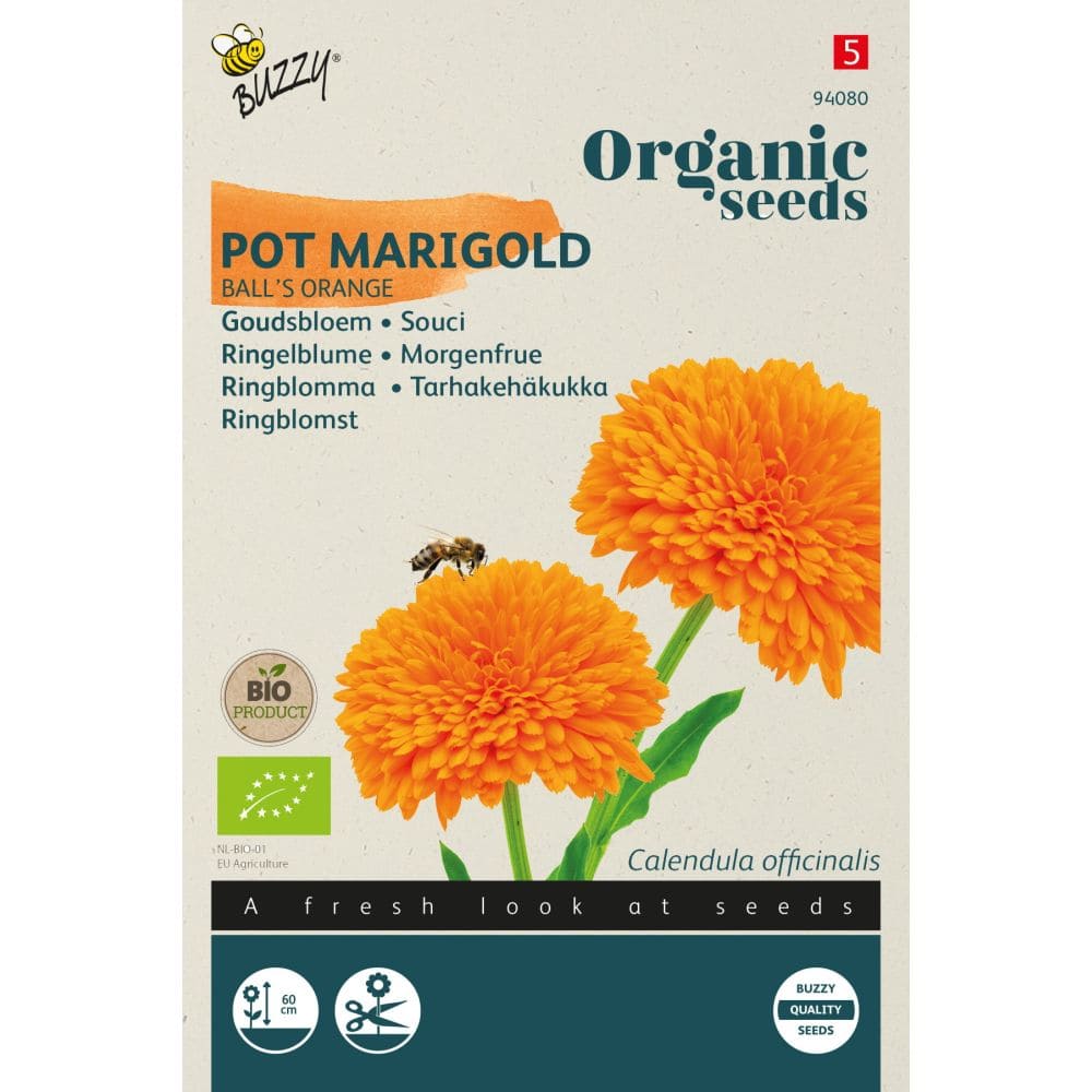 Bestel hier jouw biologische goudsbloemzaden