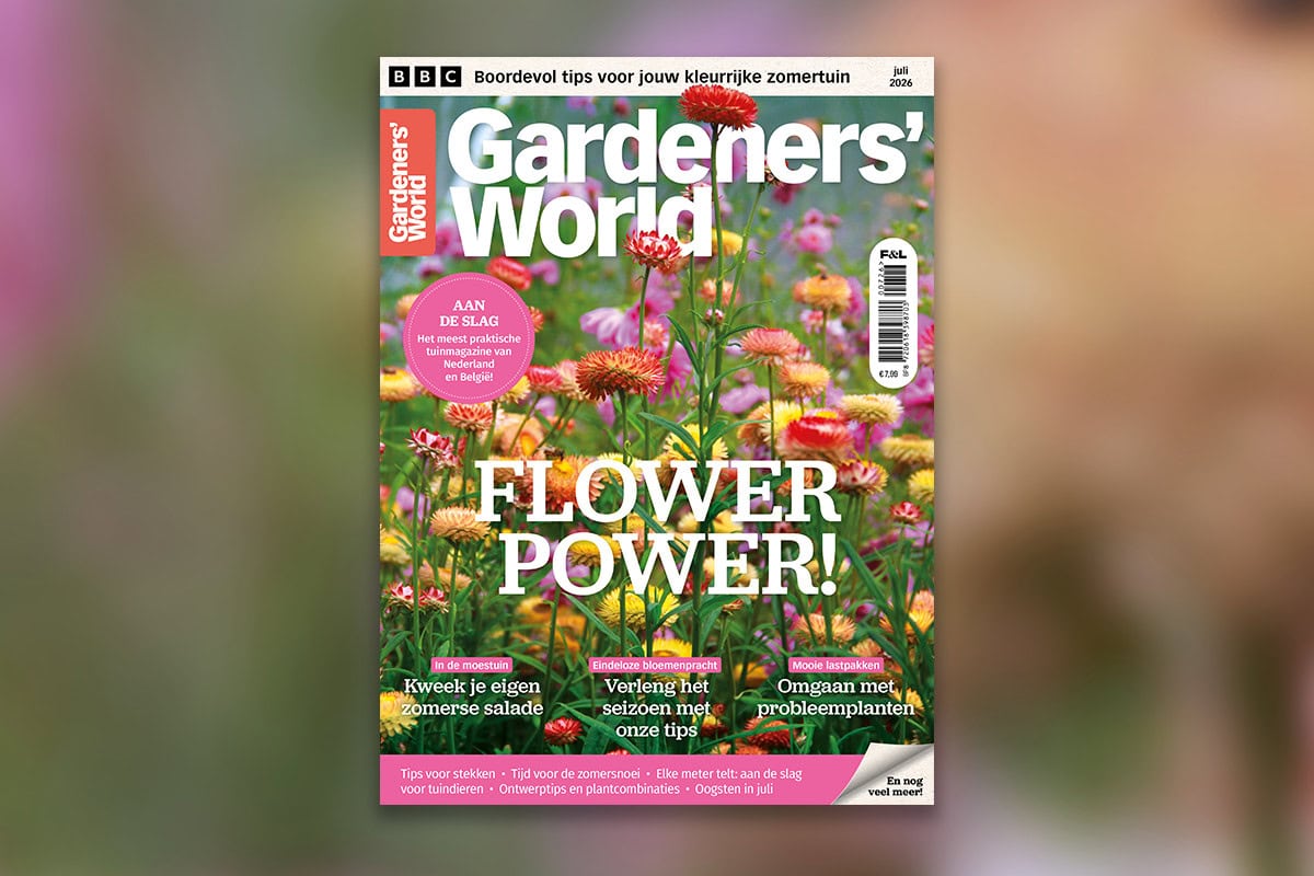 De cover van Gardeners' World magazine juli 2026